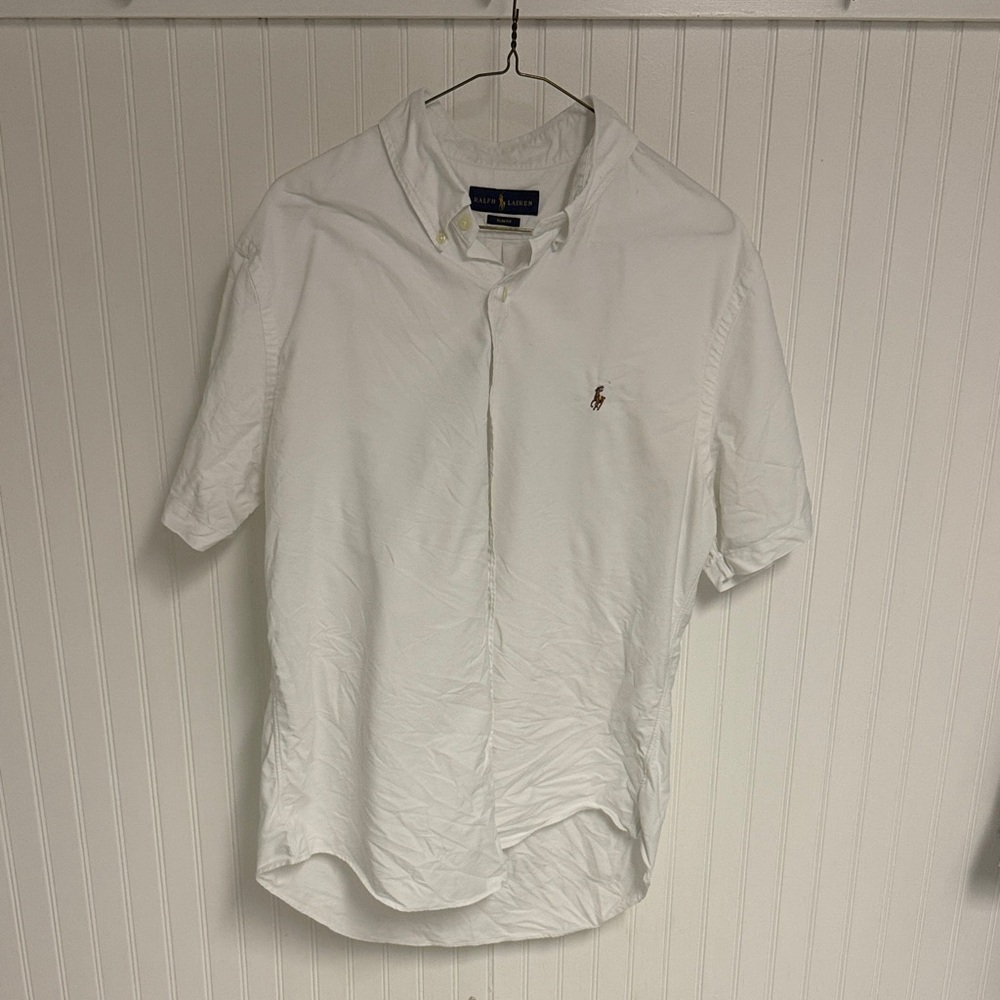 Polo by Ralph Lauren Men's White Button Down Shirt